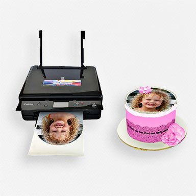 15. Edible Printing Dream a Cake