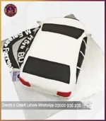 3D White Car Cake in Lahore