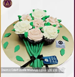 7 Pieces Cupcake Bouquet Gift in Lahore