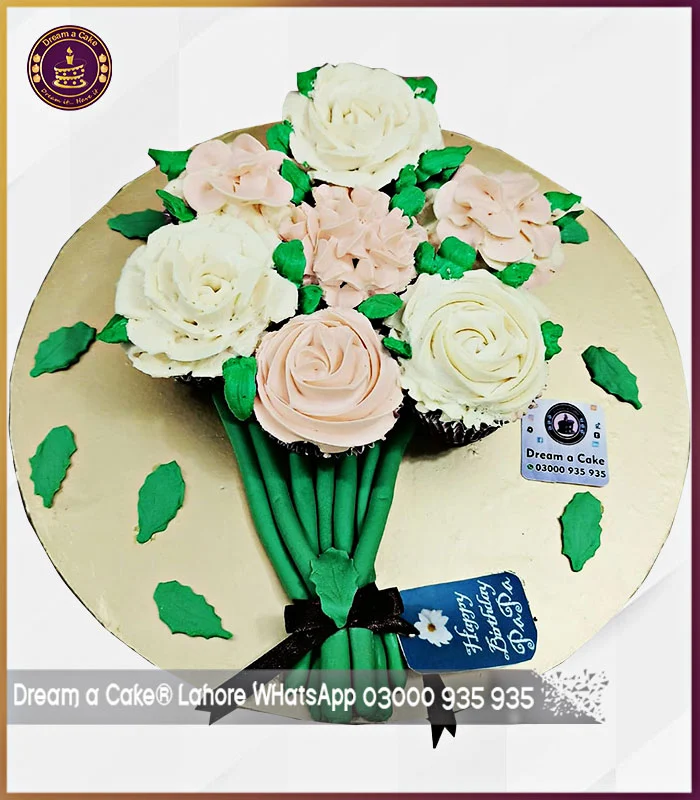 7 Pieces Cupcake Bouquet Gift in Lahore