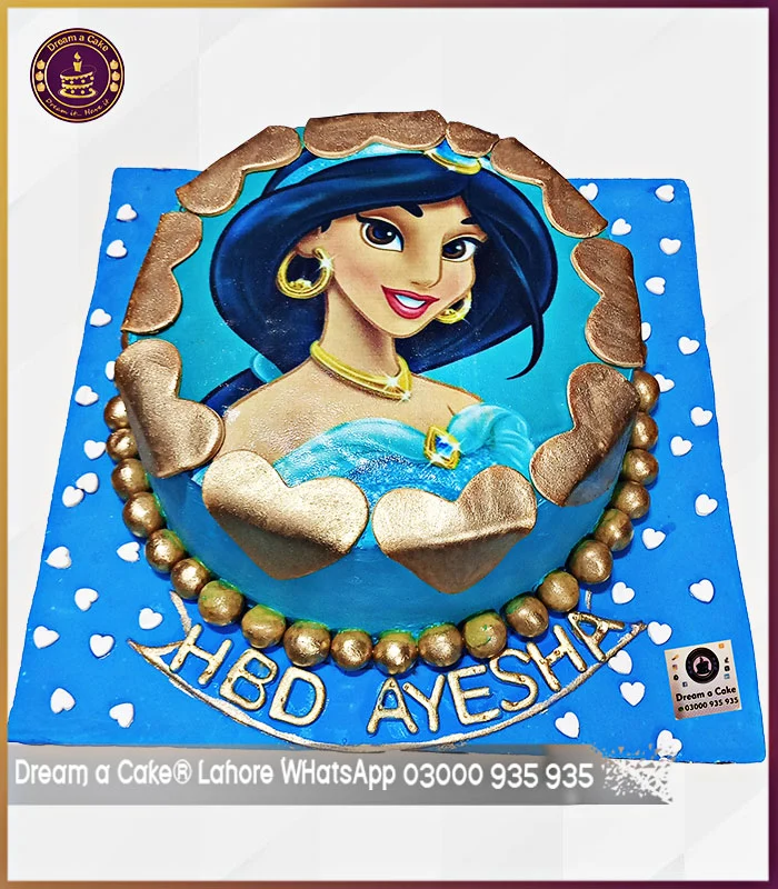 Aladdin Theme Picture Cake in Lahore