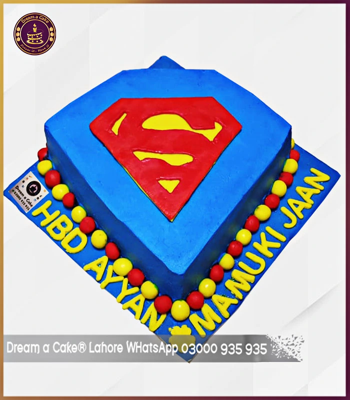 Artisanal Superman Cake in Lahore