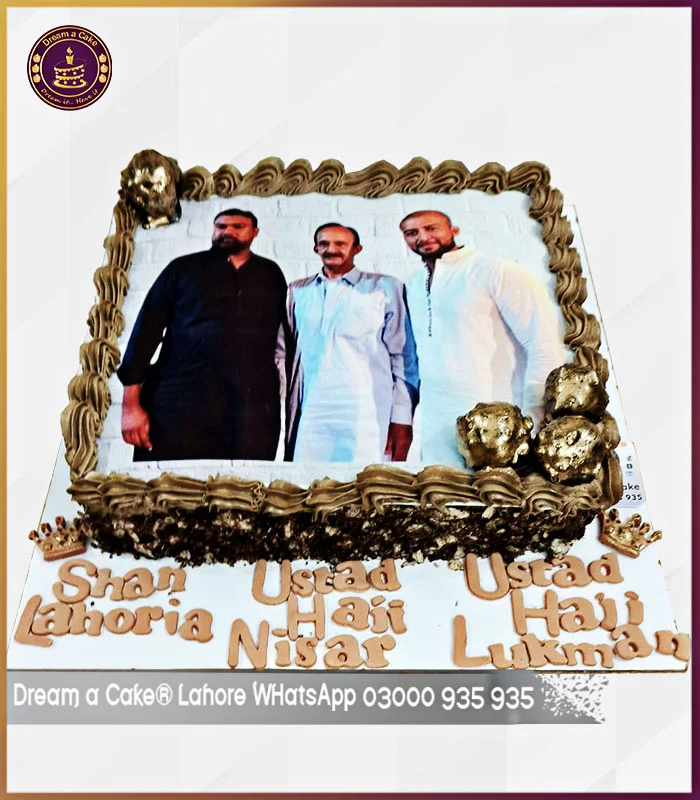Best Buddies Picture Cake in Lahore