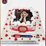 Birthday Picture Cake for Love of Inamorato in Lahore