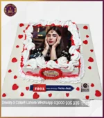 Birthday Picture Cake for Love of Inamorato in Lahore