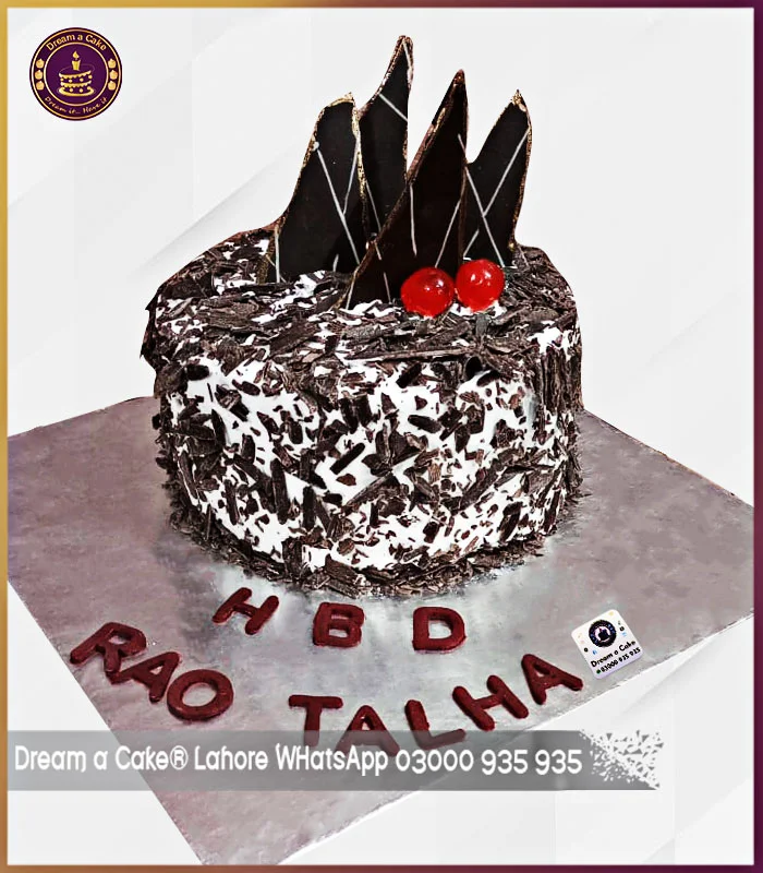 Black Forest Birthday Cake in Lahore