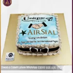 Business Collaboration Picture Cake in Lahore