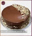 Chocolate Hazelnut Cake with Almonds in Lahore