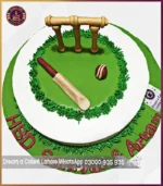 Cricket Lover Birthday Cake in Lahore