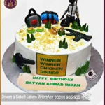 Delicious PUBG Cake in Lahore