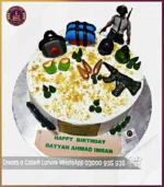 Delicious PUBG Cake in Lahore