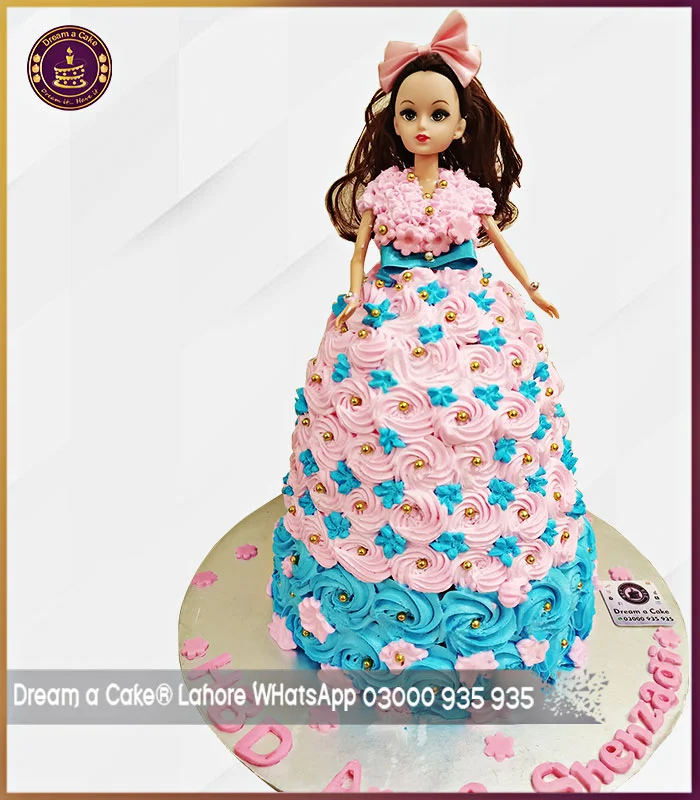Dress Matching Doll Cake in Lahore