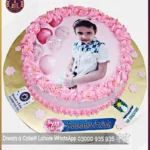 Edible Photo Cake for Daughter’s Birthday in Lahore