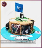 Ertugrul Ghazi Theme Picture Cake in Lahore