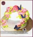 Fanciful Floral Butterflies Cake in Lahore