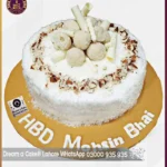 Flavourful Coconut Birthday Cake in Lahore