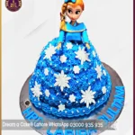 Frozen Theme Doll Cake in Lahore
