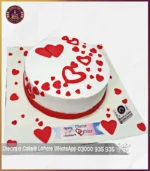 Full of Hearts Anniversary Cake in Lahore