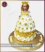 Glamorous Yellow Barbie Doll Cake in Lahore