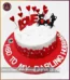 HBD Husband Teddy Bears Cake in Lahore