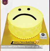 I’ M So Sorry Emoji Cake in Lahore