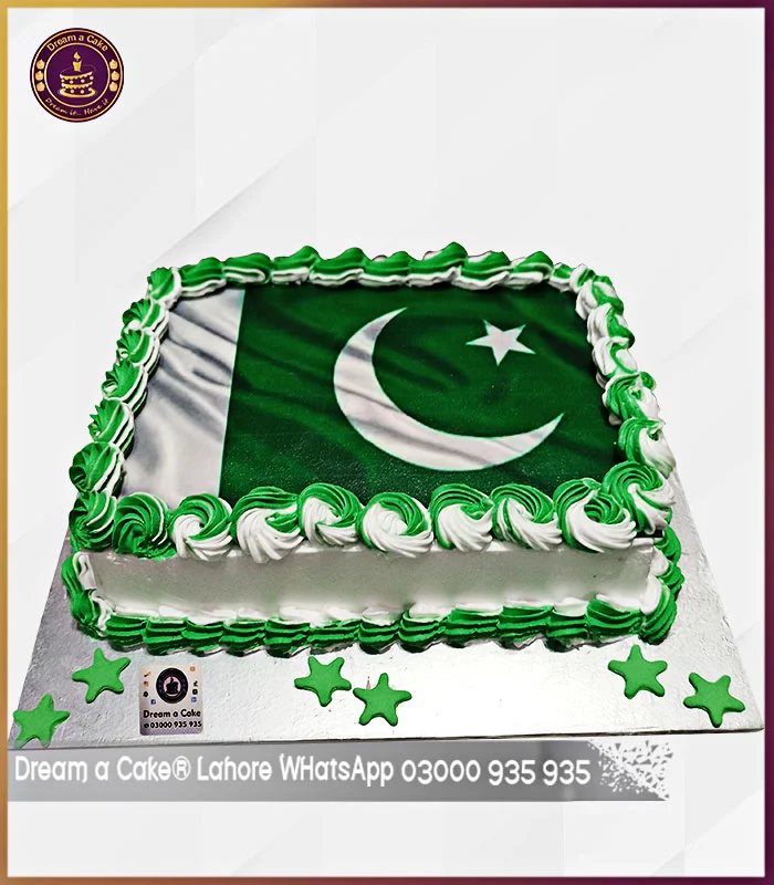 Independence Day Picture Cake in Lahore