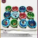 PJ Masks Customized Cupcakes in Lahore