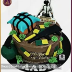 PUBG Battle Hero Cake in Lahore