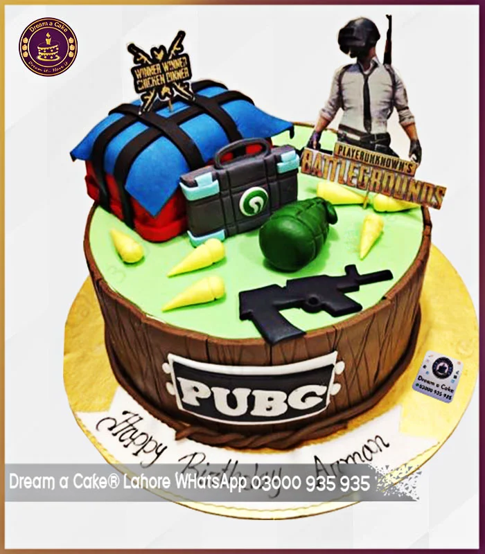 PUBG Freak Cake in Lahore