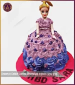 Purple Princess Doll Cake in Lahore