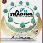 Round Logo Cake in Lahore