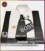 Shirt and Tie Cake for Your Boss Birthday in Lahore