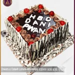 Special Chocolate Side Decor Cake in Lahore