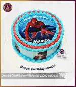 Spiderman Theme Picture Cake in Lahore