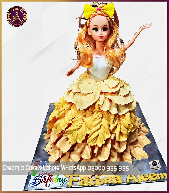 Sunshine Doll Cake in Lahore