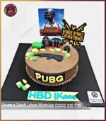 Vivaciously Yummy PUBG Chocolate Cake in Lahore