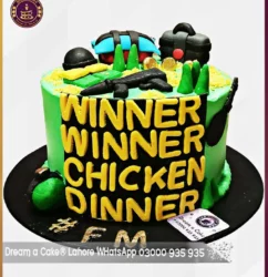 Wining Moment PUBG Cake in Lahore