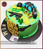 Wining Moment PUBG Cake in Lahore