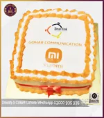 Xiaomi MI Mobile Corporate Picture Cake in Lahore