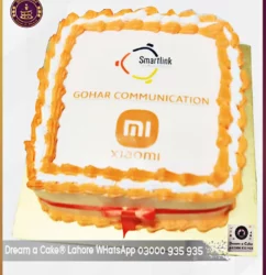 Xiaomi MI Mobile Corporate Picture Cake in Lahore