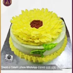 Yellow Charmer Sunflower Cake in Lahore