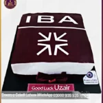 Best Wishes Picture Logo Cake in Lahore