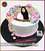 Blooming Picture Cake for Wife Birthday in Lahore