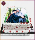 Classy Picture Cake for Newly Graduate in Lahore