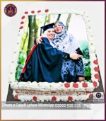 Classy Picture Cake for Newly Graduate in Lahore