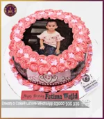 Cute Princess Picture Cake in Lahore