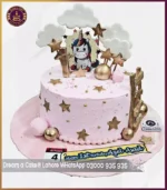 Cute Unicorn Personalized Cake in Lahore