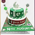 Two Tier Freedom Theme Cake in Lahore