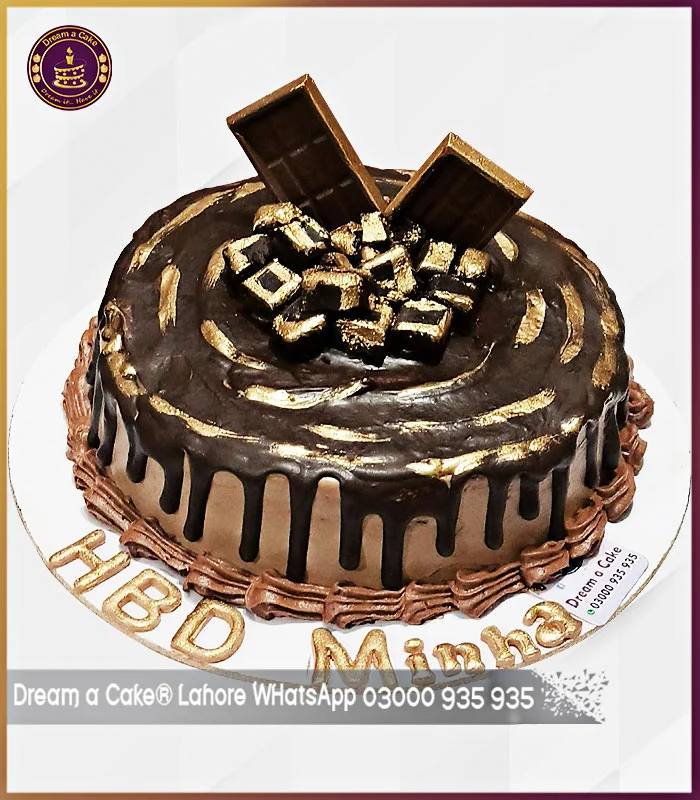 Delectable Chocolate Moist Cake for Birthday in Lahore