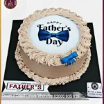 Divine Chocolate Father Day Picture Cake in Lahore